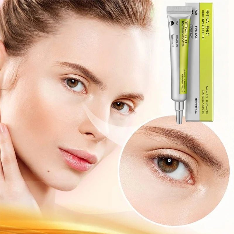 Retinol Eye Cream Set Gentle Repair Essence With Vitamin C Antiaging Treatment For Dark Circles Wrinkles Firming Under Eye Serum - Velvet Haven