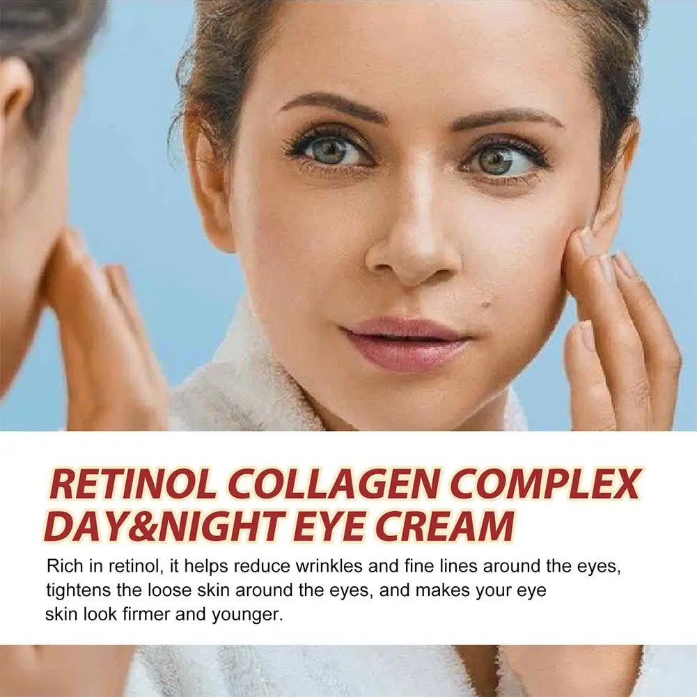 Retinol Eye Cream Stick Anti Aging Fade Dark Circles Under the Eyes Remove Eye Bags Moisturizing Firming Skin Eyes Care - Velvet Haven