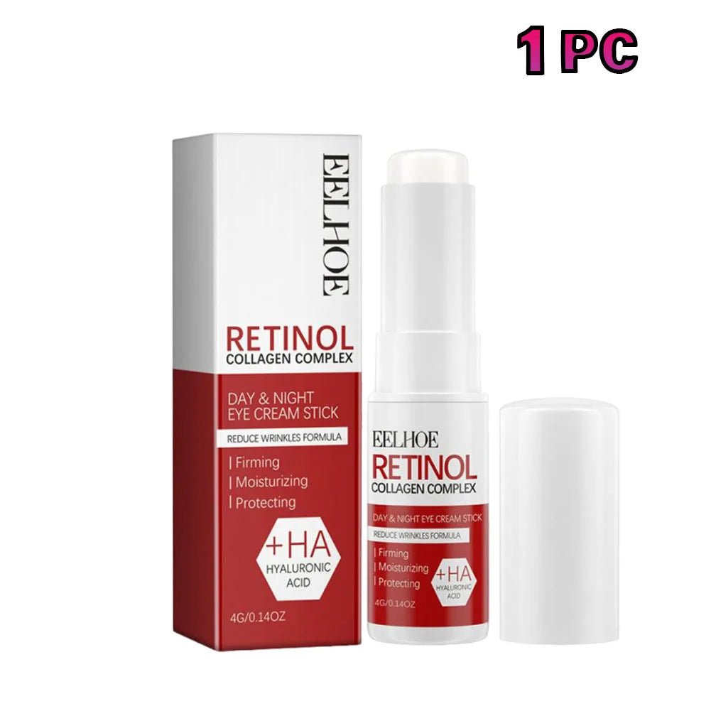 Retinol Eye Cream Stick Anti Aging Fade Dark Circles Under the Eyes Remove Eye Bags Moisturizing Firming Skin Eyes Care - Velvet Haven