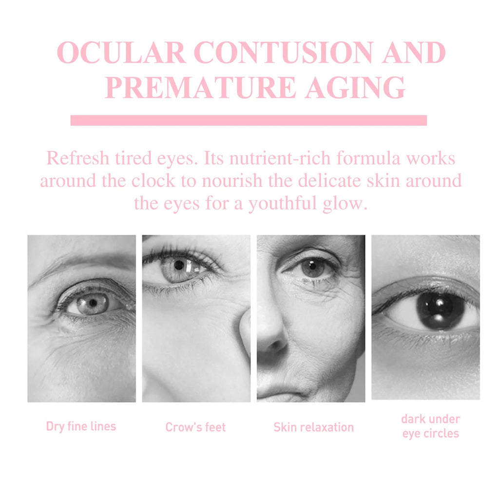 Retinol Eye Cream Stick Fade Fine Line Remove Wrinkle Eye Bags Anti-Puffiness Dark Circle Smoothing Firming Under Eye Skin Care - Velvet Haven