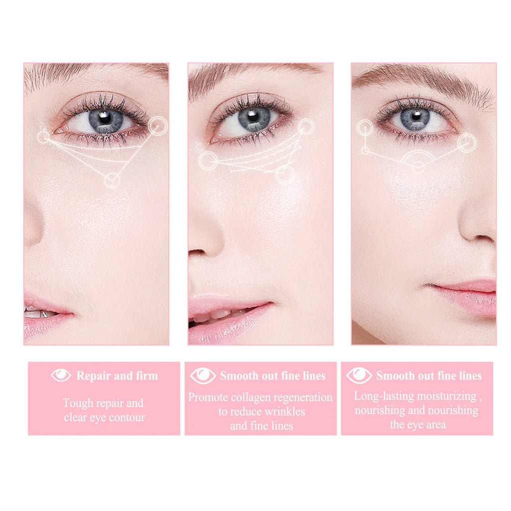 Retinol Eye Cream Stick Fade Fine Line Remove Wrinkle Eye Bags Anti-Puffiness Dark Circle Smoothing Firming Under Eye Skin Care - Velvet Haven