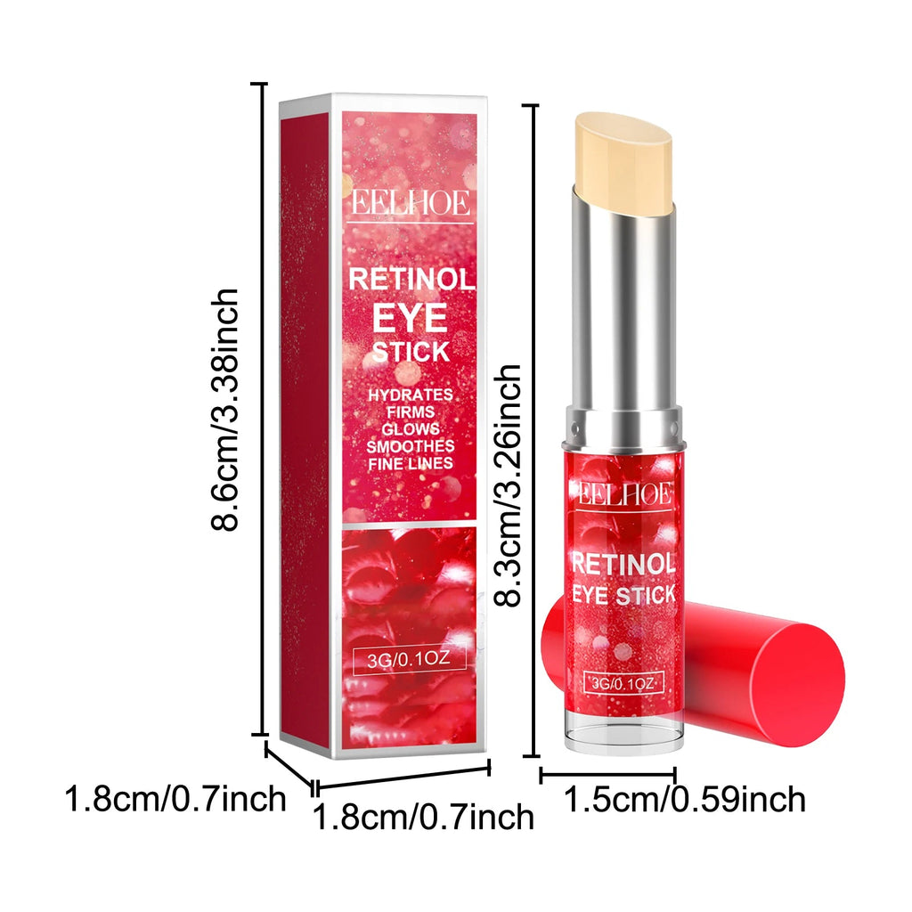 Retinol Eye Stick Anti-Wrinkle Lifting Firming Eye Cream Stick for Dark Circles & Fine Lines Moisturizing Brightening Skin Care - Velvet Haven