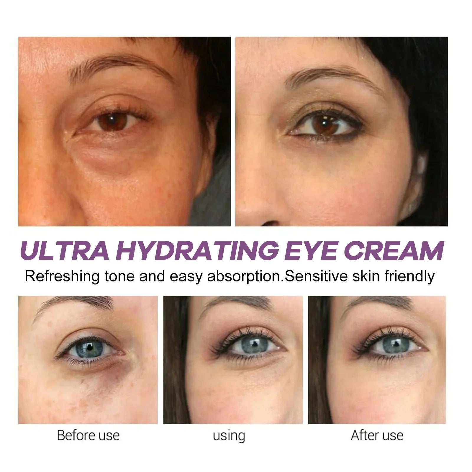 Retinol Eye Cream for Fine Lines, Dark Circles & Puffiness - Velvet Haven