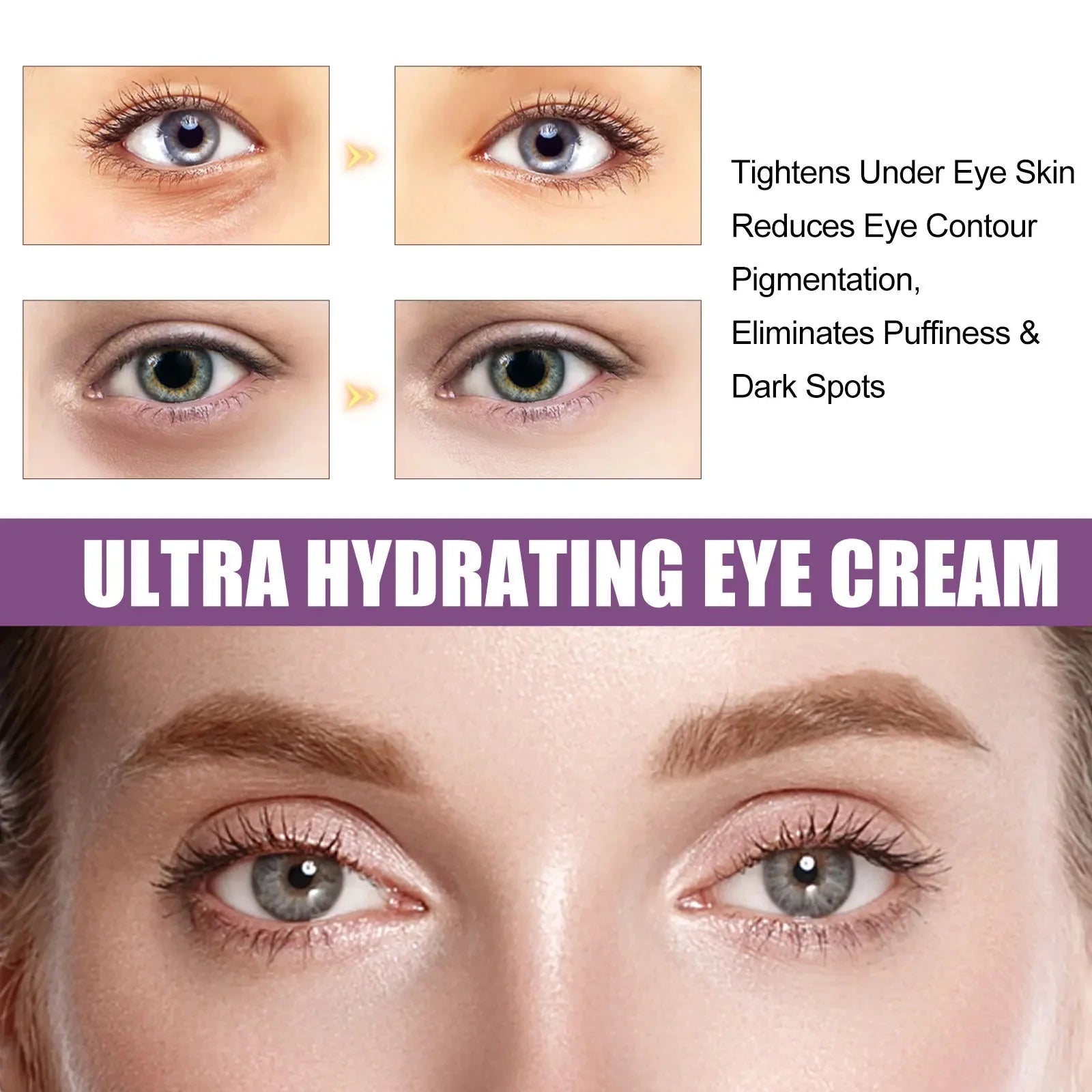 Retinol Eye Cream for Fine Lines, Dark Circles & Puffiness - Velvet Haven