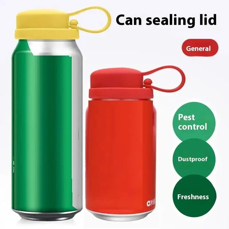 Reusable Silicone Can Lid for Soda, Cola and Beer Cans - Velvet Haven