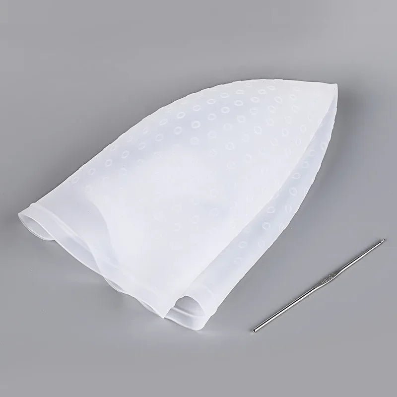 Reusable Silicone Hair Highlighting Cap with Hook Needle - Velvet Haven