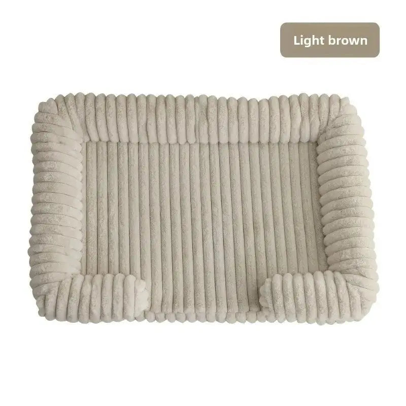 S M L XL XXL Calming Dog Bed Orthopedic Memory Foam Sofa Couch Waterproof Removable Cover Plush Mat for Small Medium Large Dogs - Velvet Haven