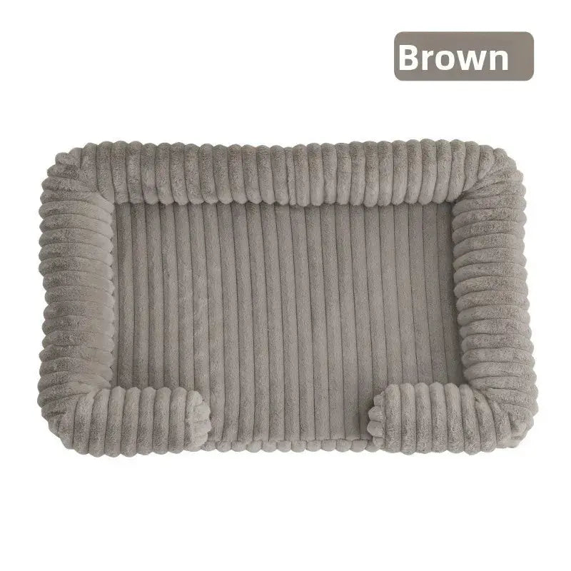 S M L XL XXL Calming Dog Bed Orthopedic Memory Foam Sofa Couch Waterproof Removable Cover Plush Mat for Small Medium Large Dogs - Velvet Haven