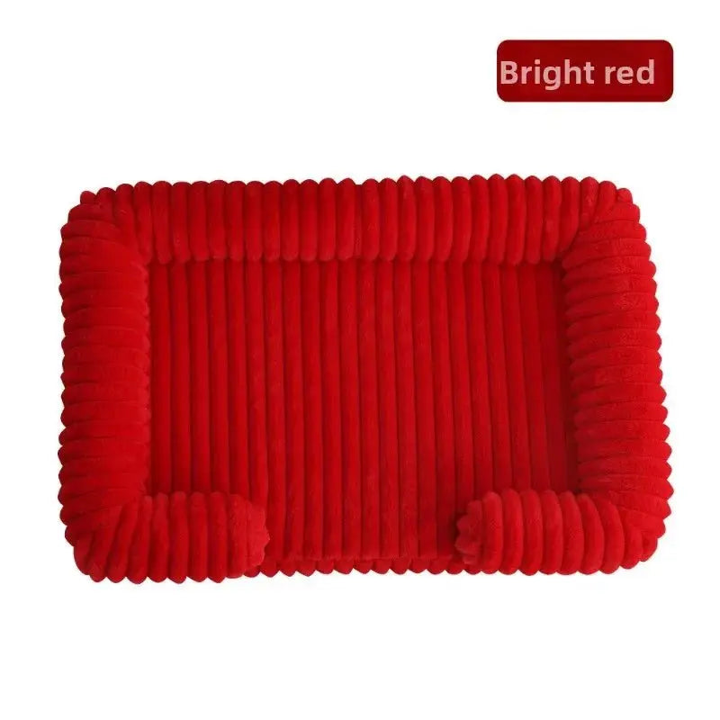 S M L XL XXL Calming Dog Bed Orthopedic Memory Foam Sofa Couch Waterproof Removable Cover Plush Mat for Small Medium Large Dogs - Velvet Haven