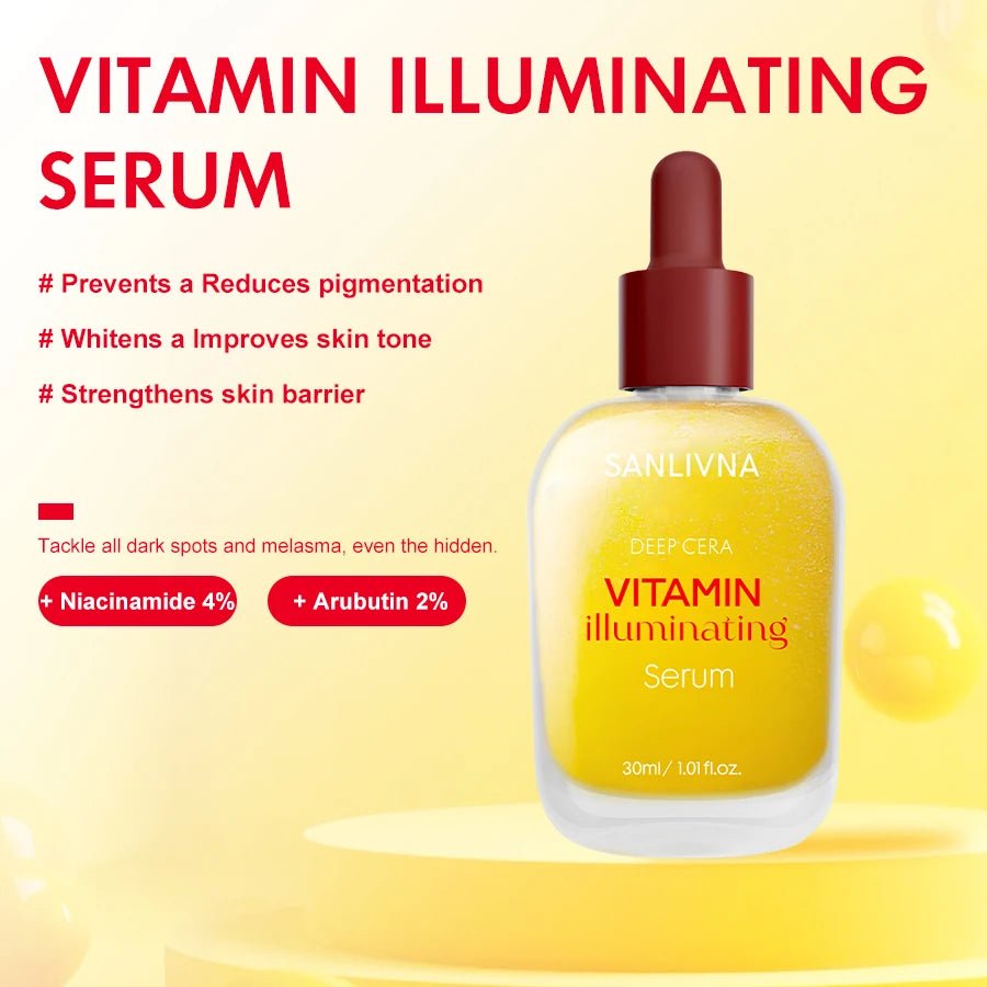 SANENDI Vitamin C Niacinamide Bakuchiol Face Serum - Velvet Haven