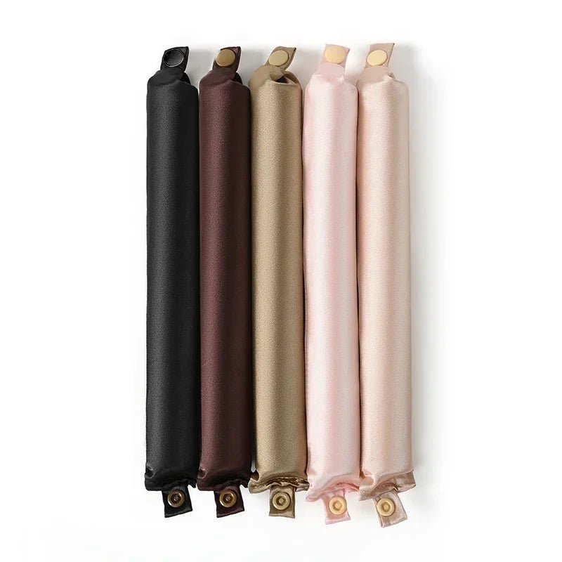 Satin Heatless Hair Curling Rods - 2/3/4 Pack - Velvet Haven