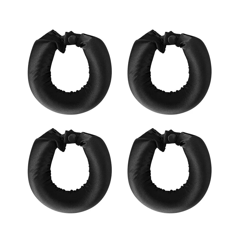 Satin Heatless Hair Curling Rods - 2/3/4 Pack - Velvet Haven