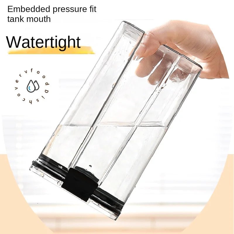 Sealed Jars Kitchen Grain Storage Organizer Large Tank Plastic Moisture-proof Storage Box Household Seasoning Jars Set - Velvet Haven