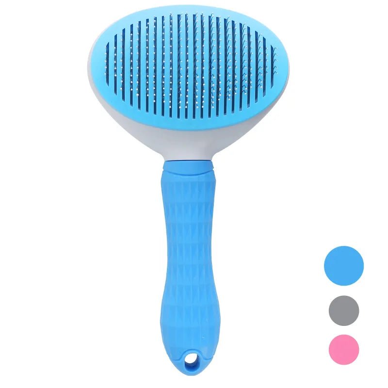 Self-cleaning Pet Hair Remove Comb Cat Slicker Brush Pet Hair Removal Comb For Cats Grooming Brushes Dog Combs Cat Accessories - Velvet Haven