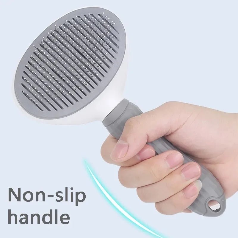 Self-cleaning Pet Hair Remove Comb Cat Slicker Brush Pet Hair Removal Comb For Cats Grooming Brushes Dog Combs Cat Accessories - Velvet Haven