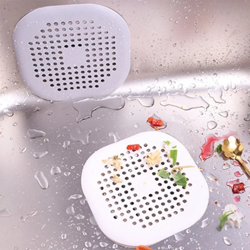 Silicone Shower Drain Hair Catcher & Sink Strainer Stopper - Velvet Haven
