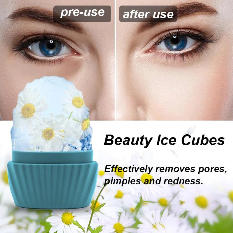 Silicone Facial Ice Roller Mold for Face & Eye Massage - Velvet Haven
