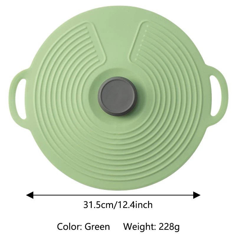 Silicone Food Lids Reusable Stretchable Bowl Covers Anti-Spill Seal Silicone Pot Lid Splash Proof Kitchen Gadget - Velvet Haven