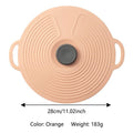 Silicone Food Lids Reusable Stretchable Bowl Covers Anti-Spill Seal Silicone Pot Lid Splash Proof Kitchen Gadget - Velvet Haven