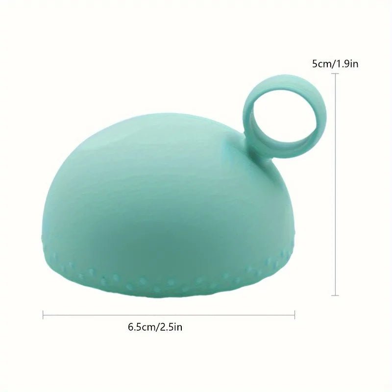 Silicone Makeup Brush Cleaner Bowl with Scrubber Pad - 1 Pc - Velvet Haven