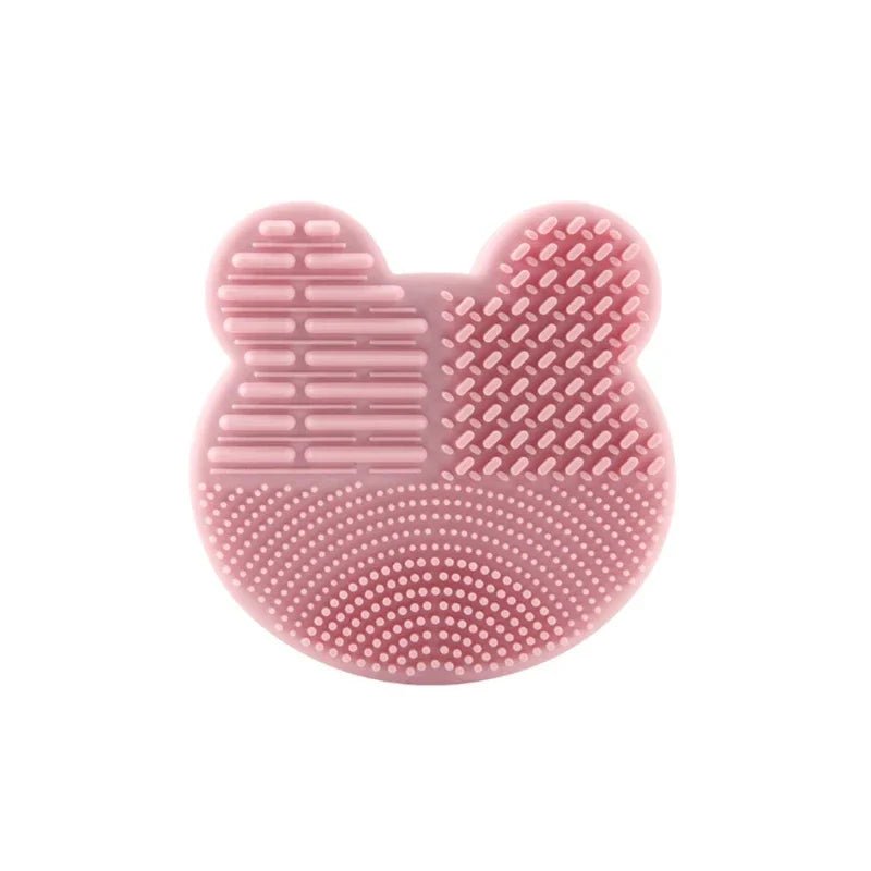 Silicone Makeup Brush Cleaning Bowl with Folding Holder - Velvet Haven