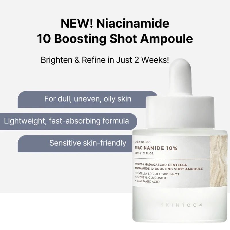 SKIN1004 Centella Matrixyl & Niacinamide Boosting Shot Ampoule - Velvet Haven