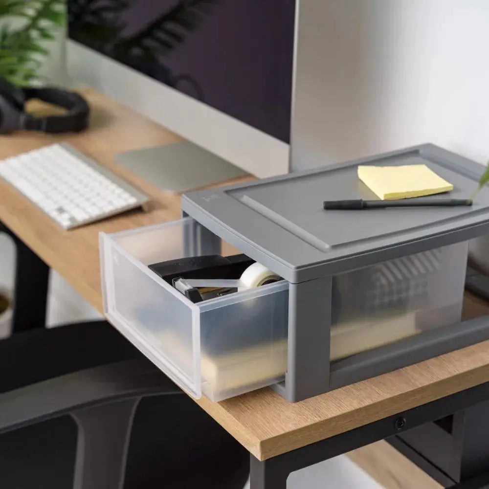 Small Plastic Drawers Under Bed Storage Bins Stackable Modular Organizer Boxes for Home Closet Office - Velvet Haven