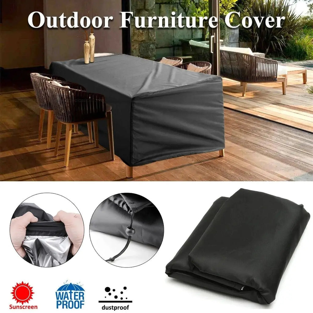 Small size Waterproof Outdoor Patio Garden Furniture Covers Rain Snow Chair covers for Sofa Table Chair Dust Proof Cover - Velvet Haven