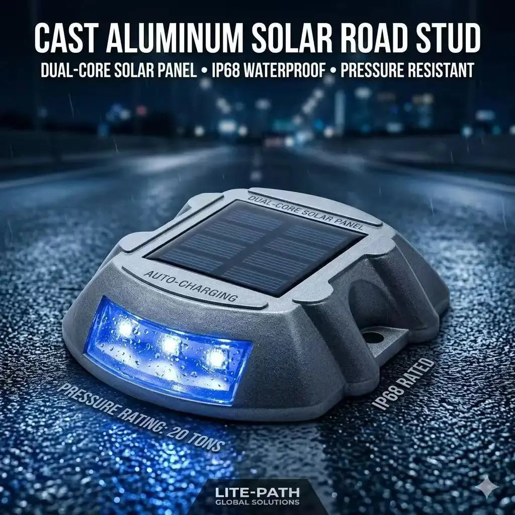 Solar Driveway Lights Deck Pathway Light Solar Dock LED Light Safety Light - Velvet Haven