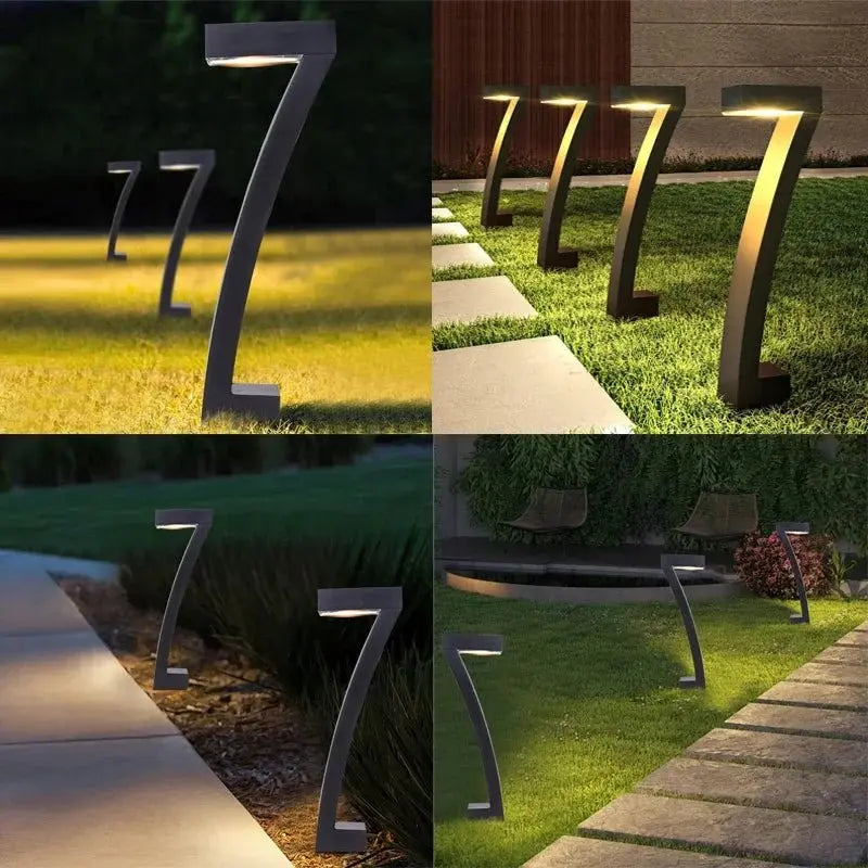 Solar LED Garden Pathway Lights, IP65 Waterproof, 4/8 Pack - Velvet Haven