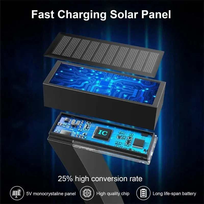 Solar LED Garden Pathway Lights, IP65 Waterproof, 4/8 Pack - Velvet Haven