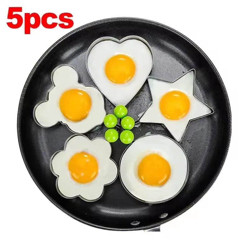 Stainless Steel Egg Rings for Pancakes & Omelettes - Velvet Haven