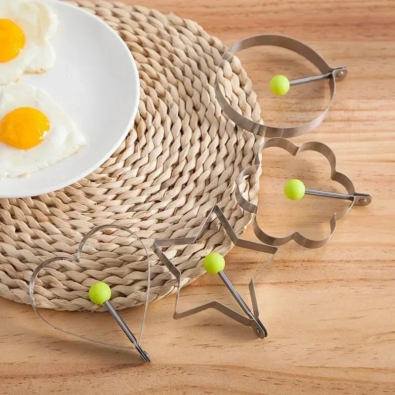 Stainless Steel Egg Rings for Pancakes & Omelettes - Velvet Haven