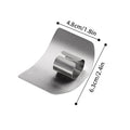 Stainless Steel Finger Guard for Cutting Meat & Vegetables - Velvet Haven
