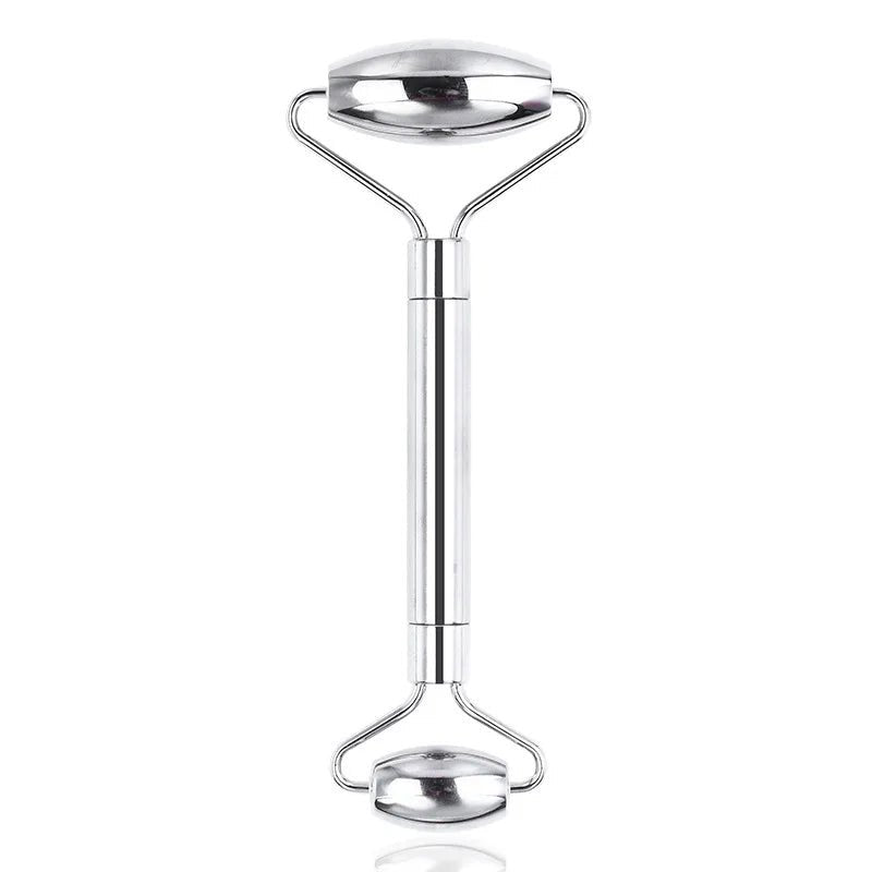 Stainless Steel Ice Face Roller Facial Skin Care Tool - Velvet Haven