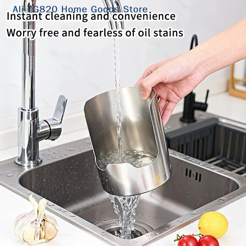 Stainless Steel Spoon & Pot Lid Holder for Kitchen - Velvet Haven