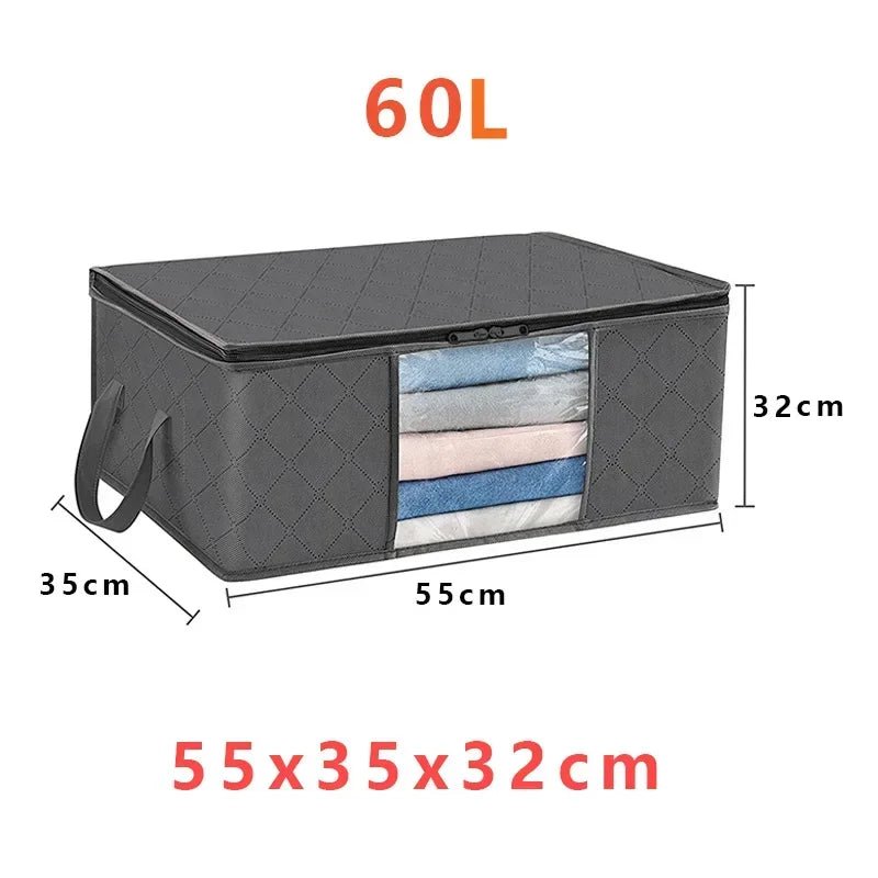 Large Foldable Clothes & Blanket Storage Bags - Velvet Haven