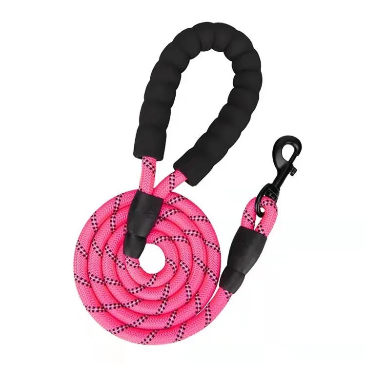Strong Dog Leash Pet Leashes Reflective Leash For Big Small Medium Dog Leash Drag Pull Tow Golden Retriever - Velvet Haven