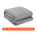 SucceBuy Weighted Blanket 20lb 88x104in King Size Cooling Breathable Blanket w/ Glass Beads All-Season Use for 200-250lb Adults - Velvet Haven