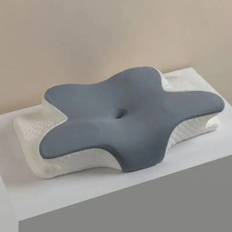 sunmmer cold Sleeping memory pillow slow rebound memory cotton pillow neck pillow butterfly pillow cervical pillow - Velvet Haven