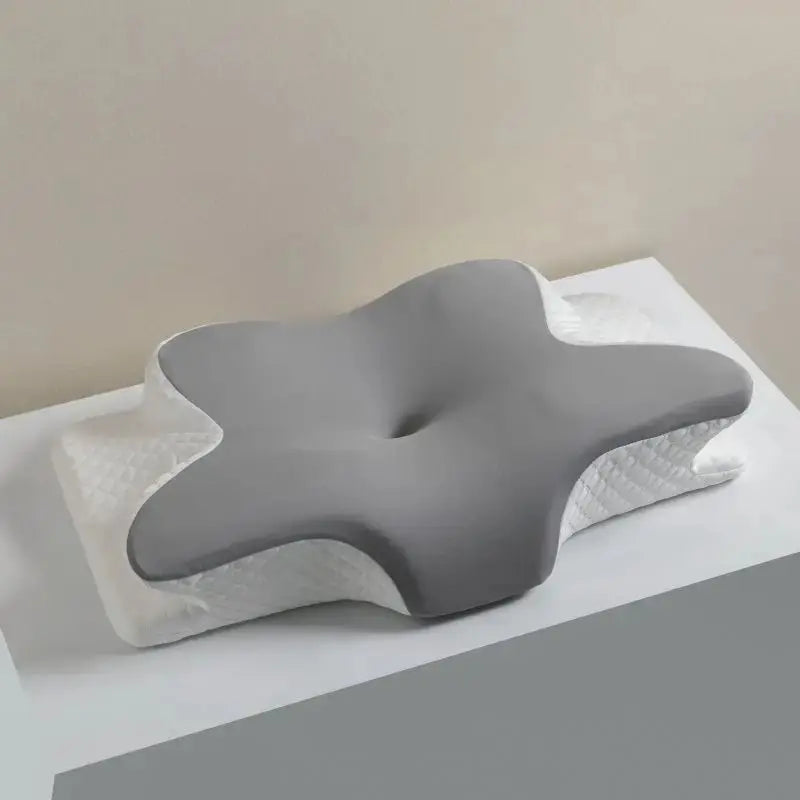 sunmmer cold Sleeping memory pillow slow rebound memory cotton pillow neck pillow butterfly pillow cervical pillow - Velvet Haven