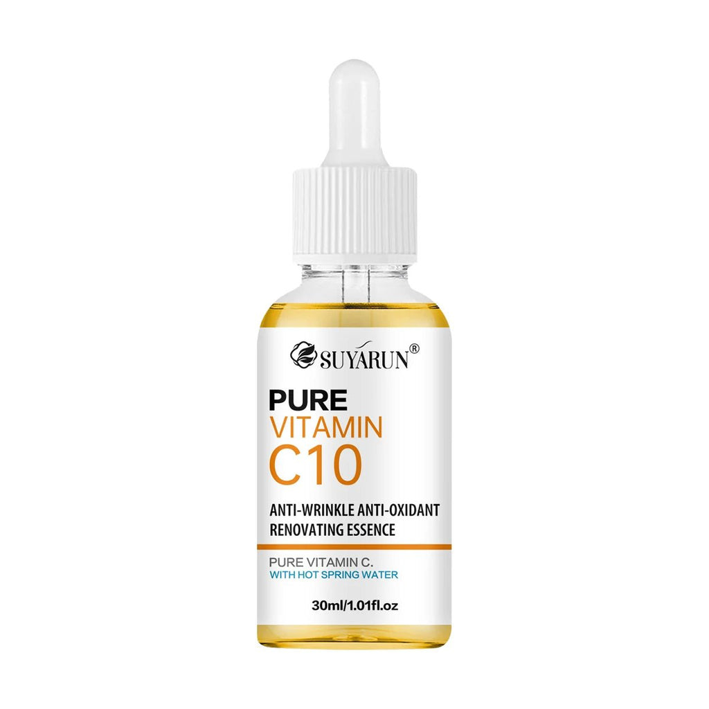 SUYARUN 10% Vitamin C Serum for Face - Brightening Anti-Aging Treatment, Dark Spot Corrector with Hyaluronic Acid & Vitamin E. - Velvet Haven