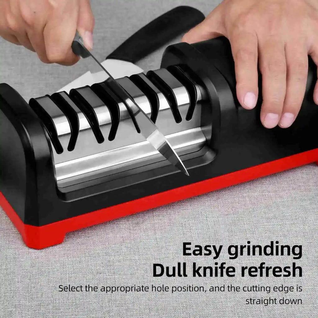 TAIDEA TG2102 4 Stage Electric Knife Sharpener 20-Degree Grinding Edge Knife Sharpener for Kitchen Knives - Velvet Haven