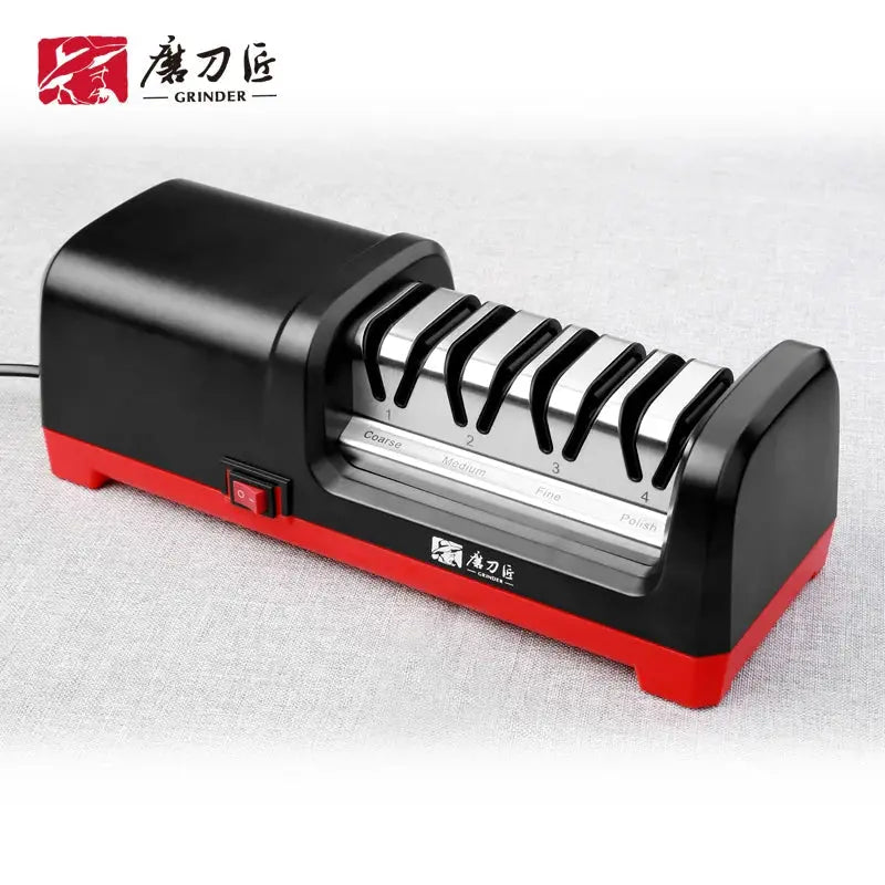 TAIDEA TG2102 Professional Electric Knife Sharpener EU PLUG Grit 360/600 and Polishing Sharpening Stone GrindStone Power18W - Velvet Haven