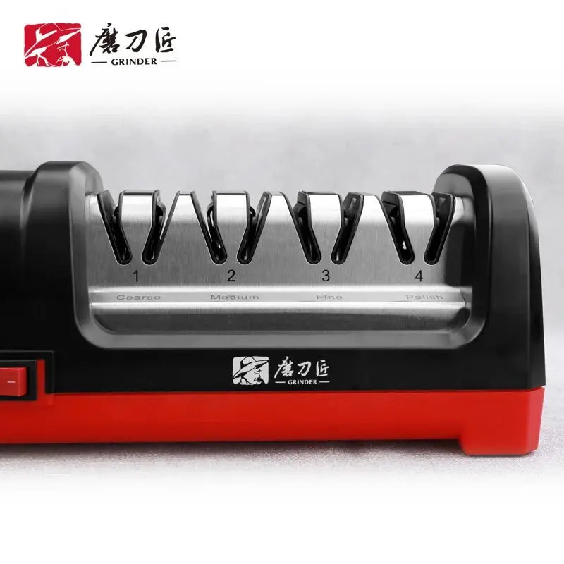 TAIDEA TG2102 Professional Electric Knife Sharpener EU PLUG Grit 360/600 and Polishing Sharpening Stone GrindStone Power18W - Velvet Haven