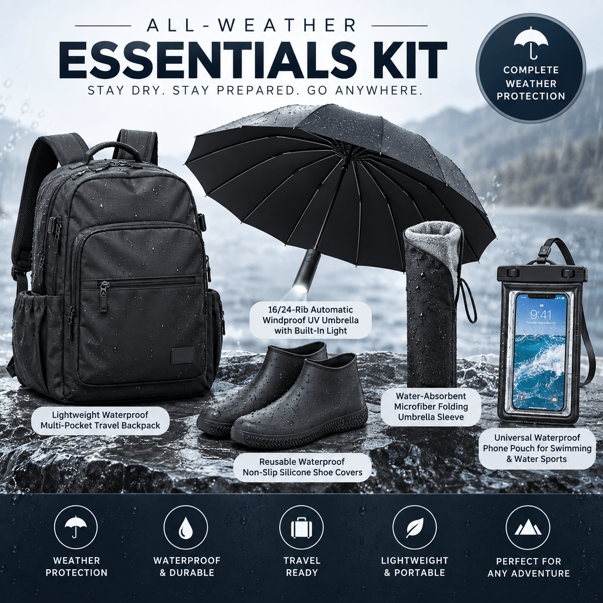 ☔ The All-Weather Essentials Kit - Velvet Haven