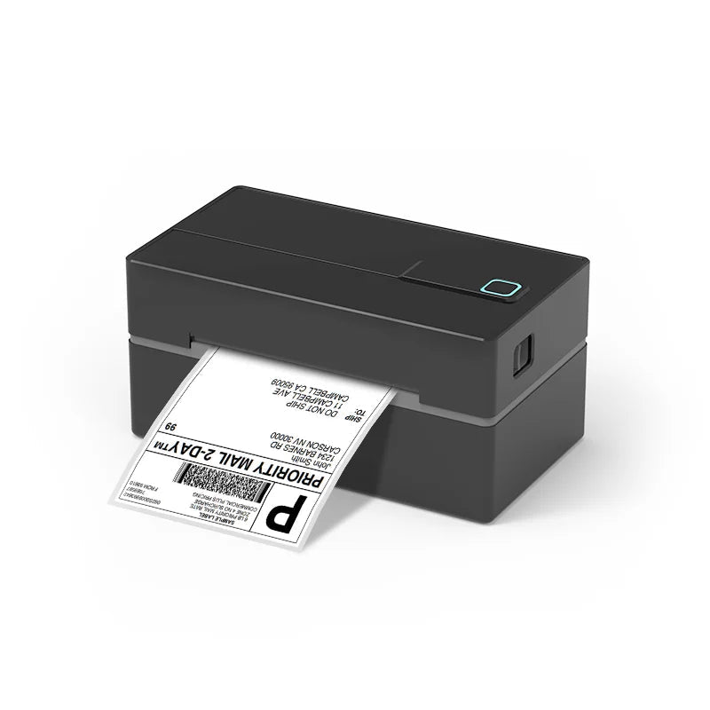 Thermal Label Printer Portable No Ink Required 203DPI 4x6 for Small Business Bluetooth USB High Speed Express Airway Bill - Velvet Haven