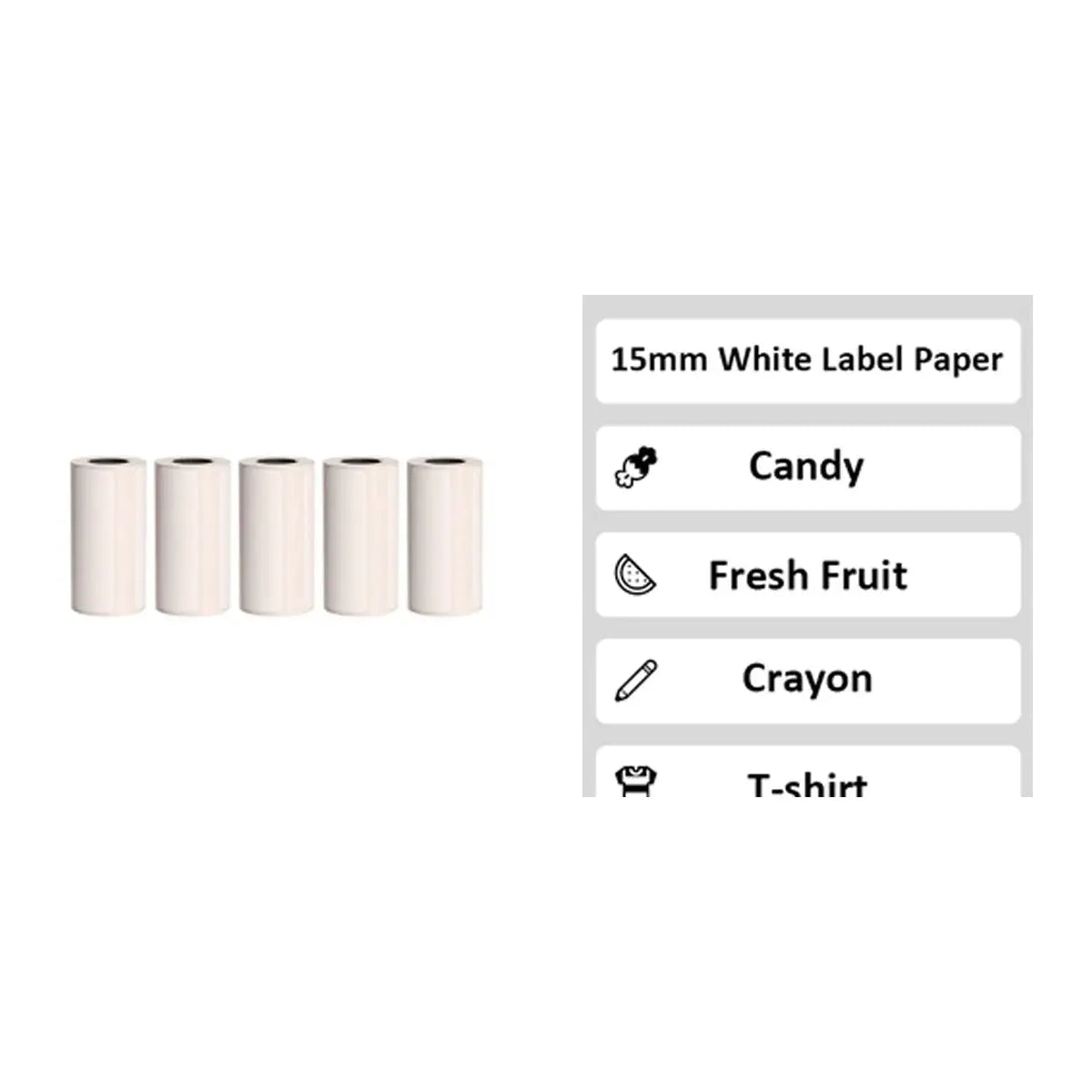 Thermal Portable Printer Mini Pocket Print Photo Thermal Label Printers With 57mm Printing Wireless BT Android And iOS Printers - Velvet Haven