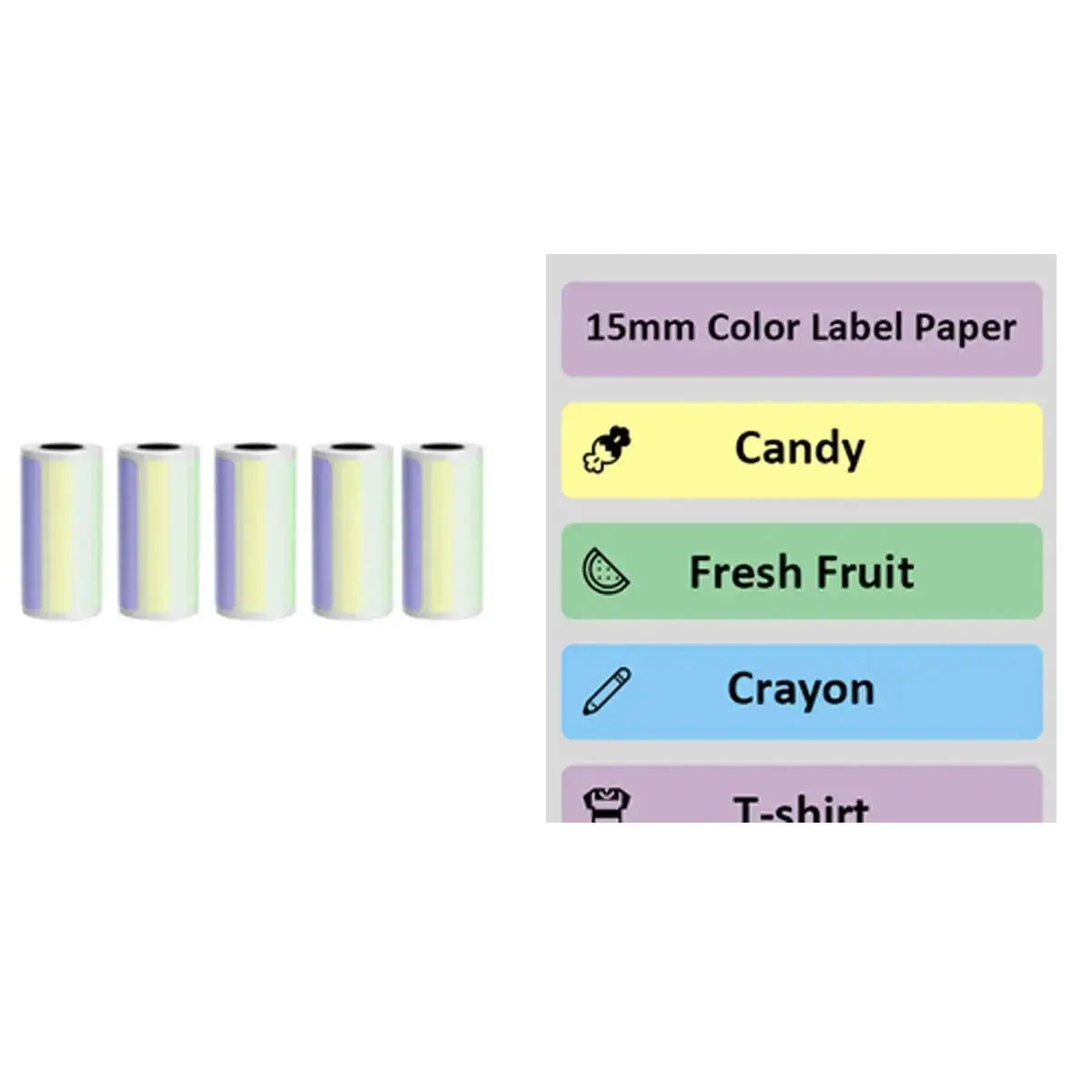 Thermal Portable Printer Mini Pocket Print Photo Thermal Label Printers With 57mm Printing Wireless BT Android And iOS Printers - Velvet Haven