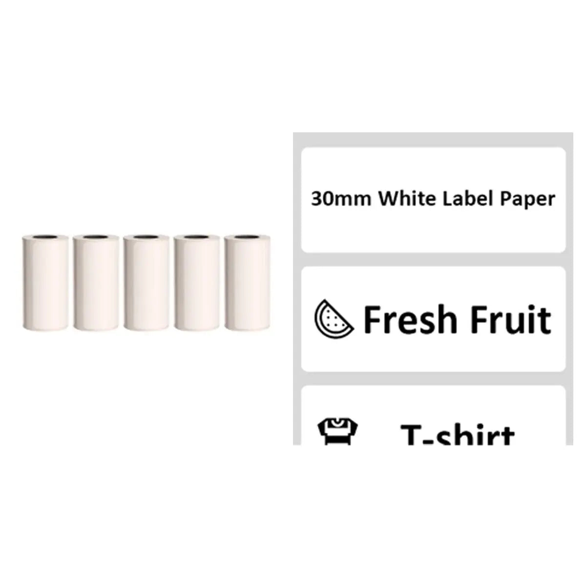 Thermal Portable Printer Mini Pocket Print Photo Thermal Label Printers With 57mm Printing Wireless BT Android And iOS Printers - Velvet Haven